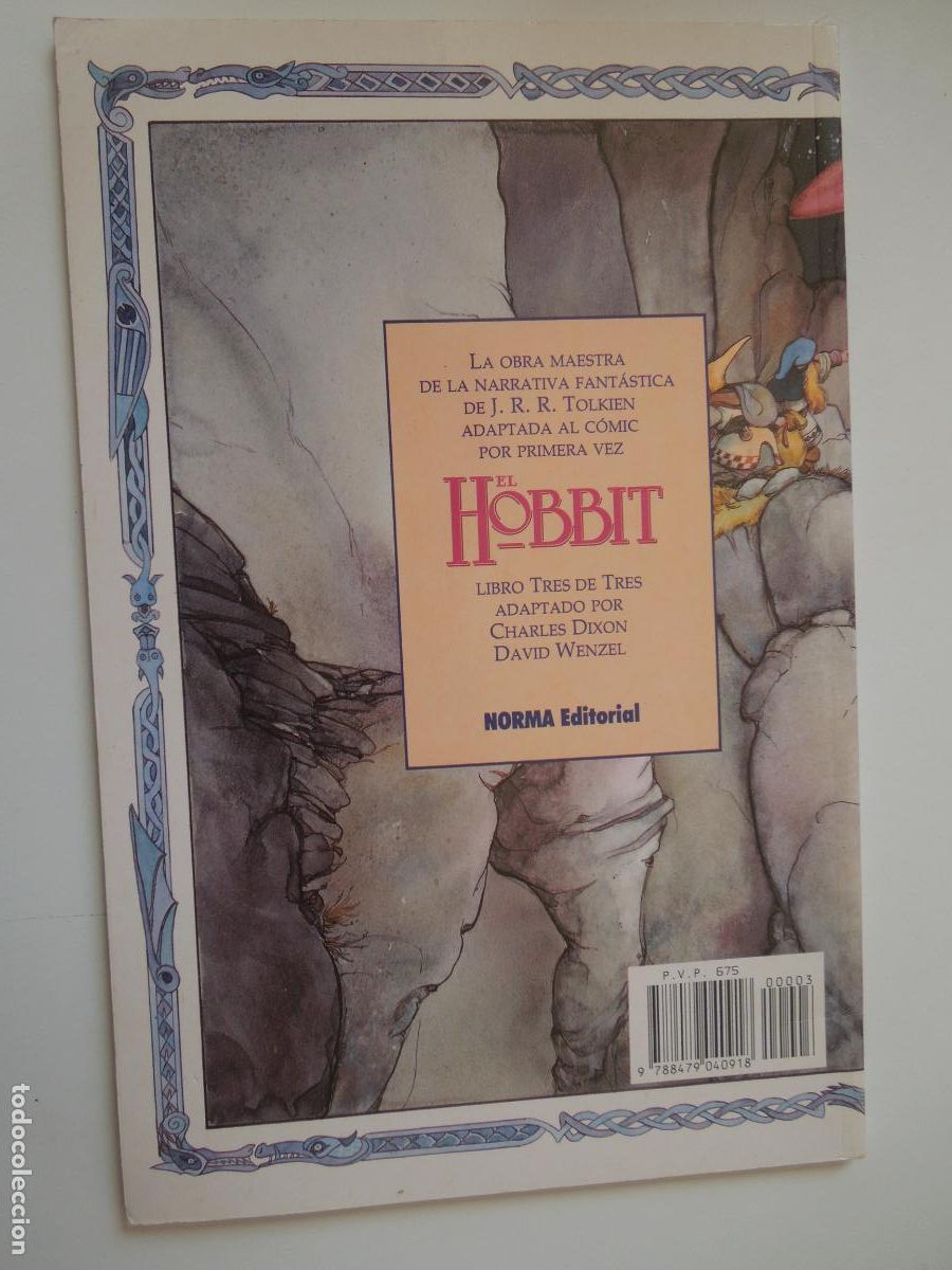 C&oacute;mics: EL HOBBIT - J.R.R. TOLKIEN FOL 1,2,3- NORMA EDITORIAL - 1990 - Foto 10