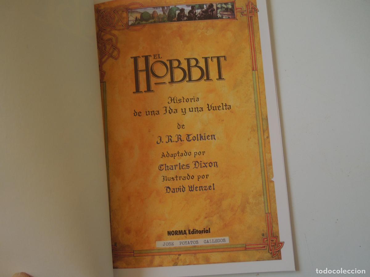 C&oacute;mics: EL HOBBIT - J.R.R. TOLKIEN FOL 1,2,3- NORMA EDITORIAL - 1990 - Foto 6