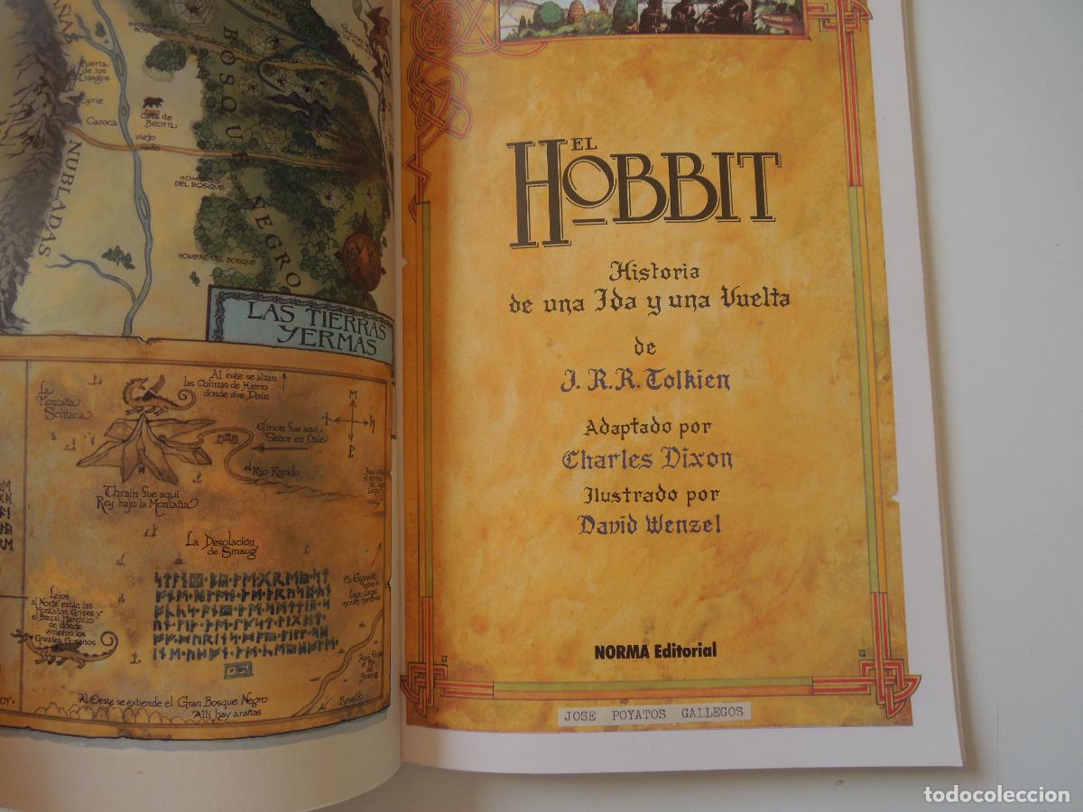 C&oacute;mics: EL HOBBIT - J.R.R. TOLKIEN FOL 1,2,3- NORMA EDITORIAL - 1990 - Foto 5