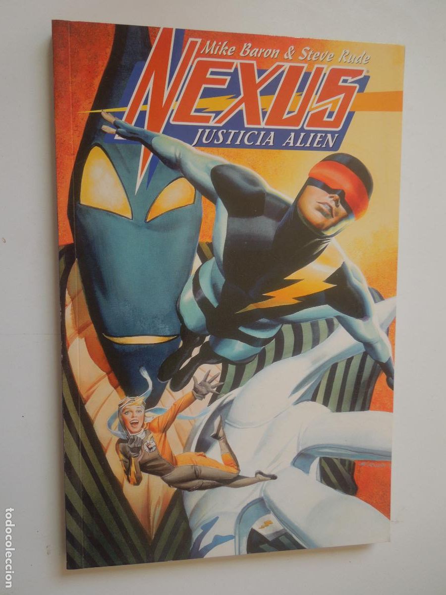 C&oacute;mics: NEXUS - JUSTICIA ALIEN - MIKE BARON & STEVE RUDE - NORMA EDITORIAL 1997