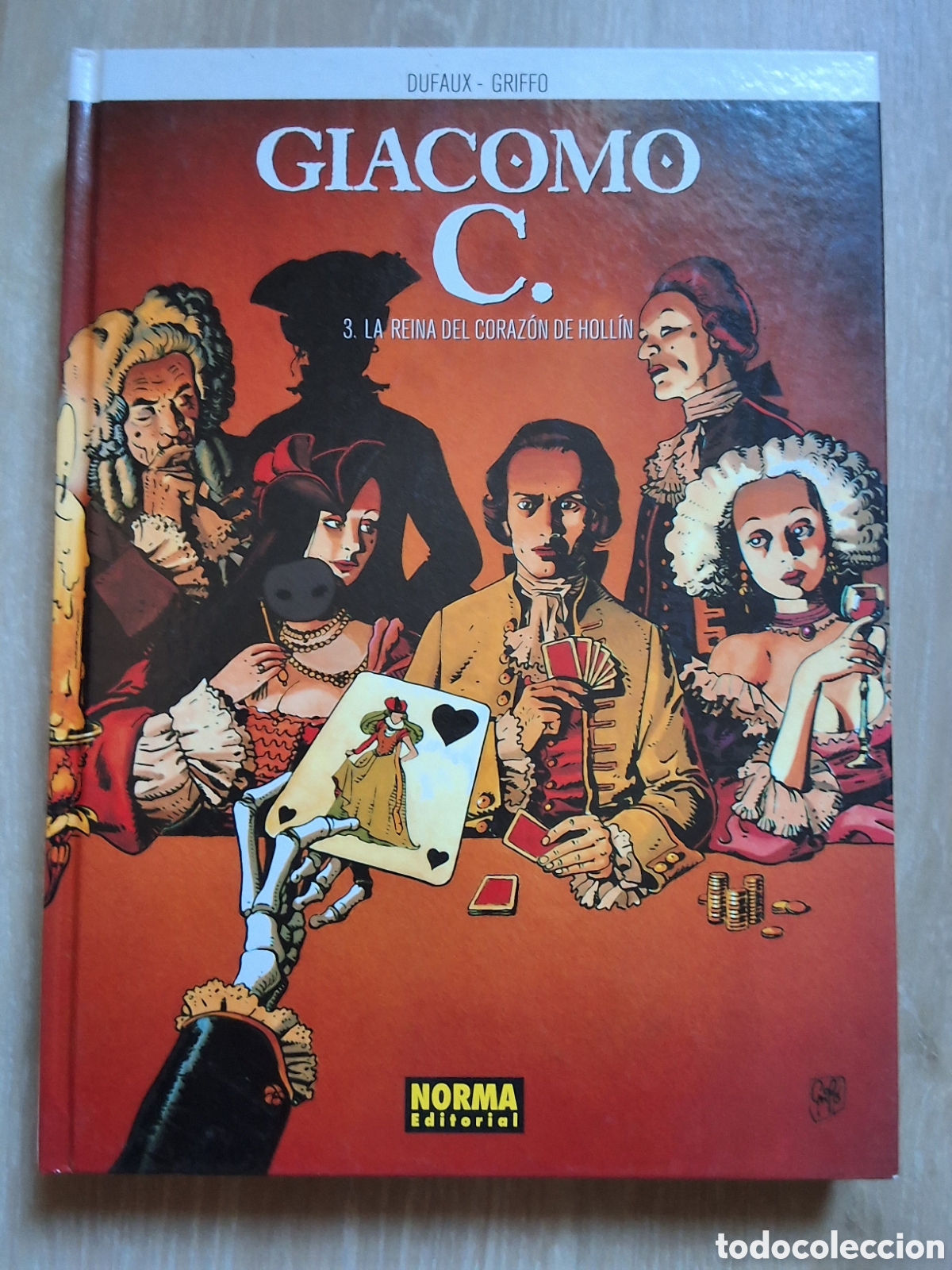 C&oacute;mics: Giacomo G. Comic n&uacute;mero 3 la reina del coraz&oacute;n de holl&iacute;n a&ntilde;o 2003/6 edici&oacute;n 1&deg; edita norma