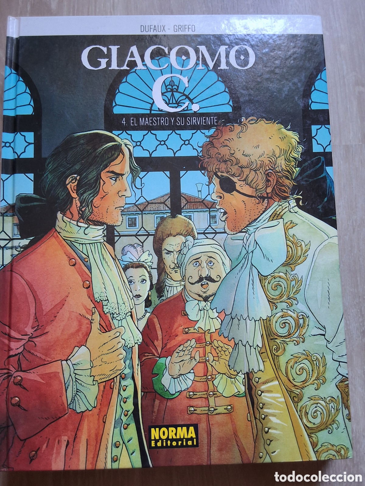 C&oacute;mics: Giacomo G. Comic n&uacute;mero 4 el maestro y su sirviente a&ntilde;o 2003/6 edici&oacute;n 1&deg; edita norma
