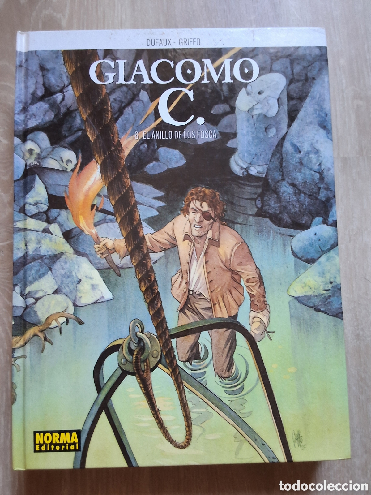 C&oacute;mics: Giacomo G. Comic n&uacute;mero 6 el anillo de los Fosca a&ntilde;o 2004/3 edici&oacute;n 1&deg; edita norma