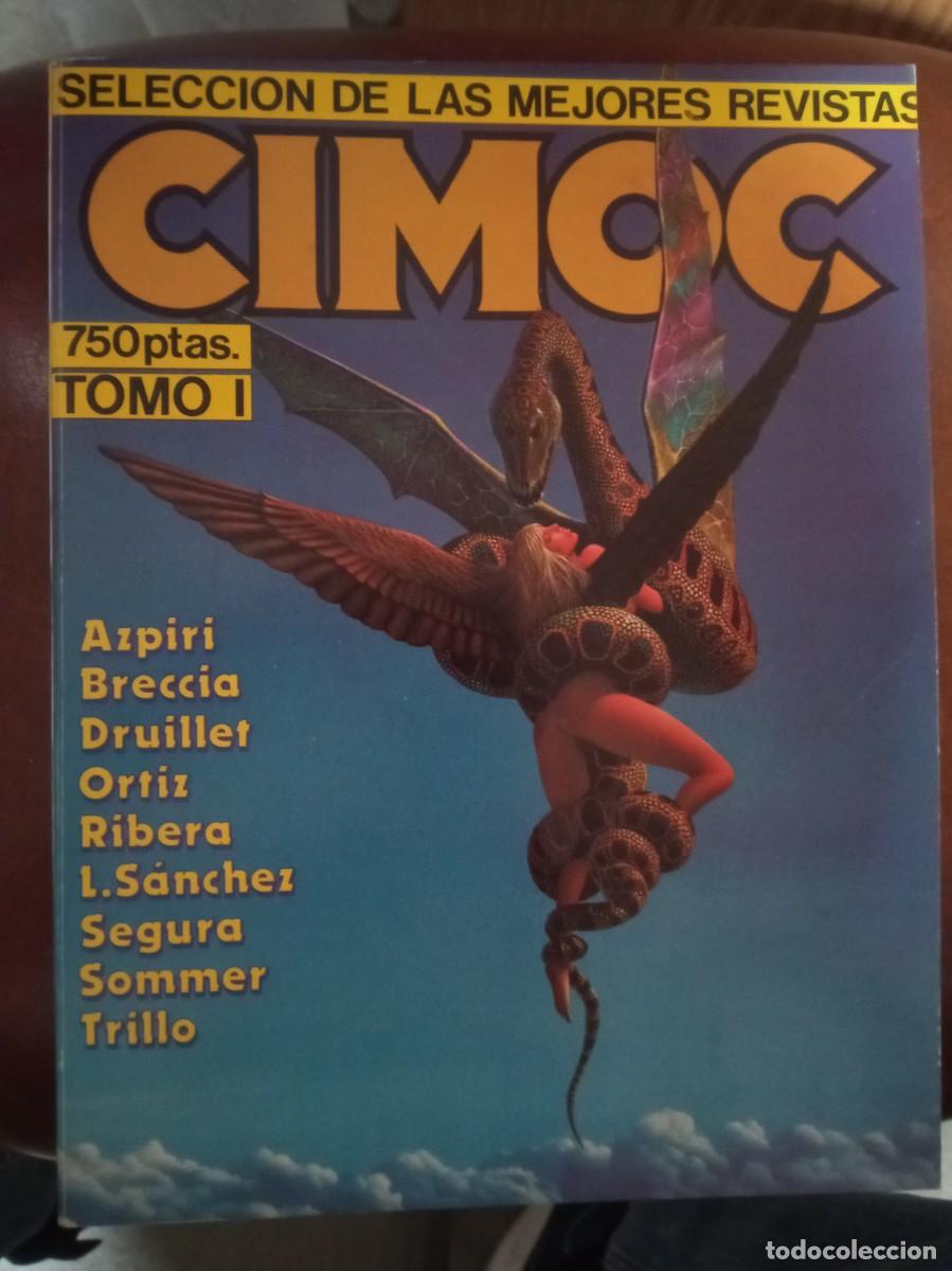 C&oacute;mics: CIMOC SELECCI&Oacute;N TOMO 1, COMICS N&ordm; 18, 8, 16, 12 Y 10 CON POSTER INTERIOR