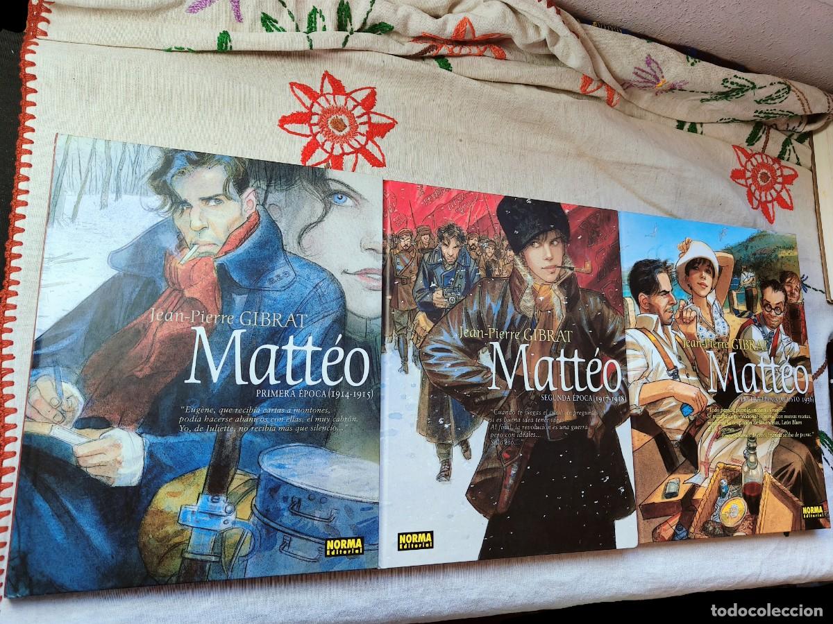 C&oacute;mics: Matteo. Primera, segunda y tercera &Eacute;poca. Jean Pierre Gibrat. Norma.