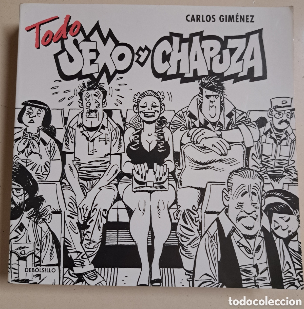 C&oacute;mics: Carlos gimenez tomo integral todo sexo y chapuzas dif&iacute;cil descatalogado