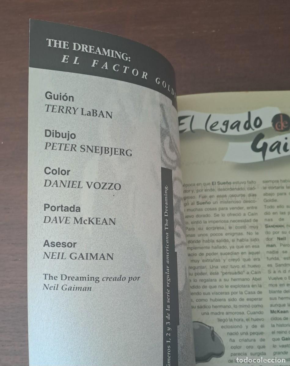 C&oacute;mics: Sandman The Dreaming El factor Goldie Norma editorial - Foto 3