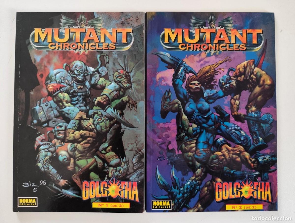 C&oacute;mics: MUTANT CHRONICLES: GOLGOTHA (Davide Fabbri, William King) COMPLETA 2 TOMOS ~ NORMA (1996)