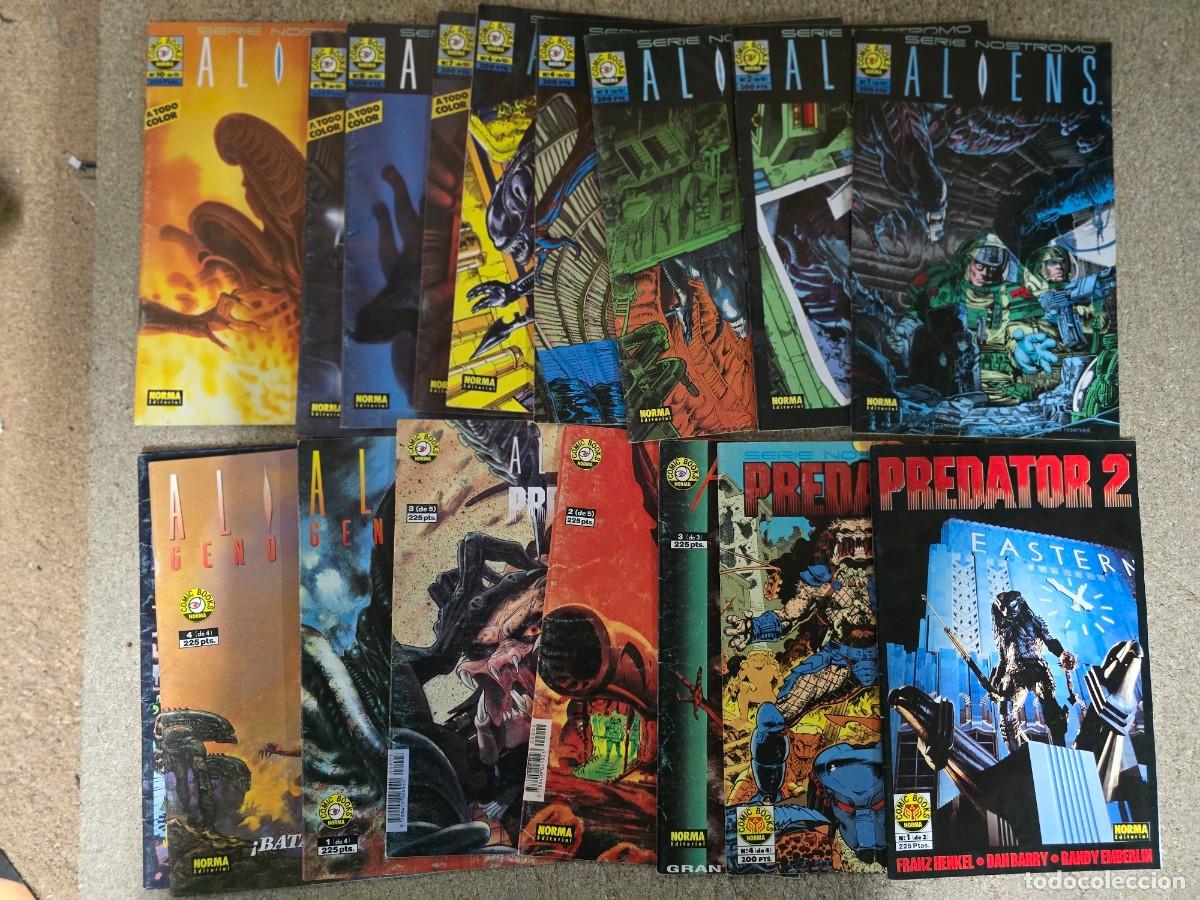 C&oacute;mics: Lote 18 Comics.Aliens.Predator.Norma Editorial - Foto 1