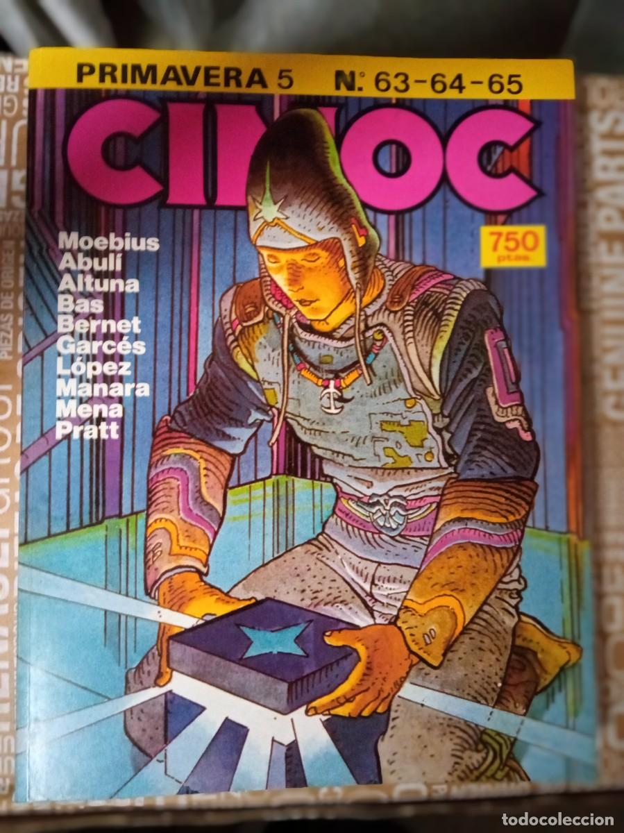 C&oacute;mics: CIMOC PRIMAVERA 5, RETAPADO CON LOS N&ordm; 63, 64 Y 65