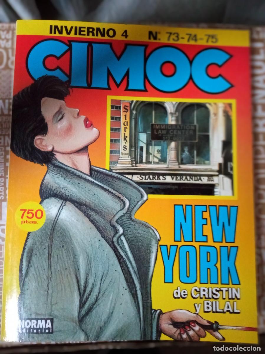 C&oacute;mics: CIMOC INVIERNO 4, RETAPADO CON LOS N&ordm; 72, 73 Y 74