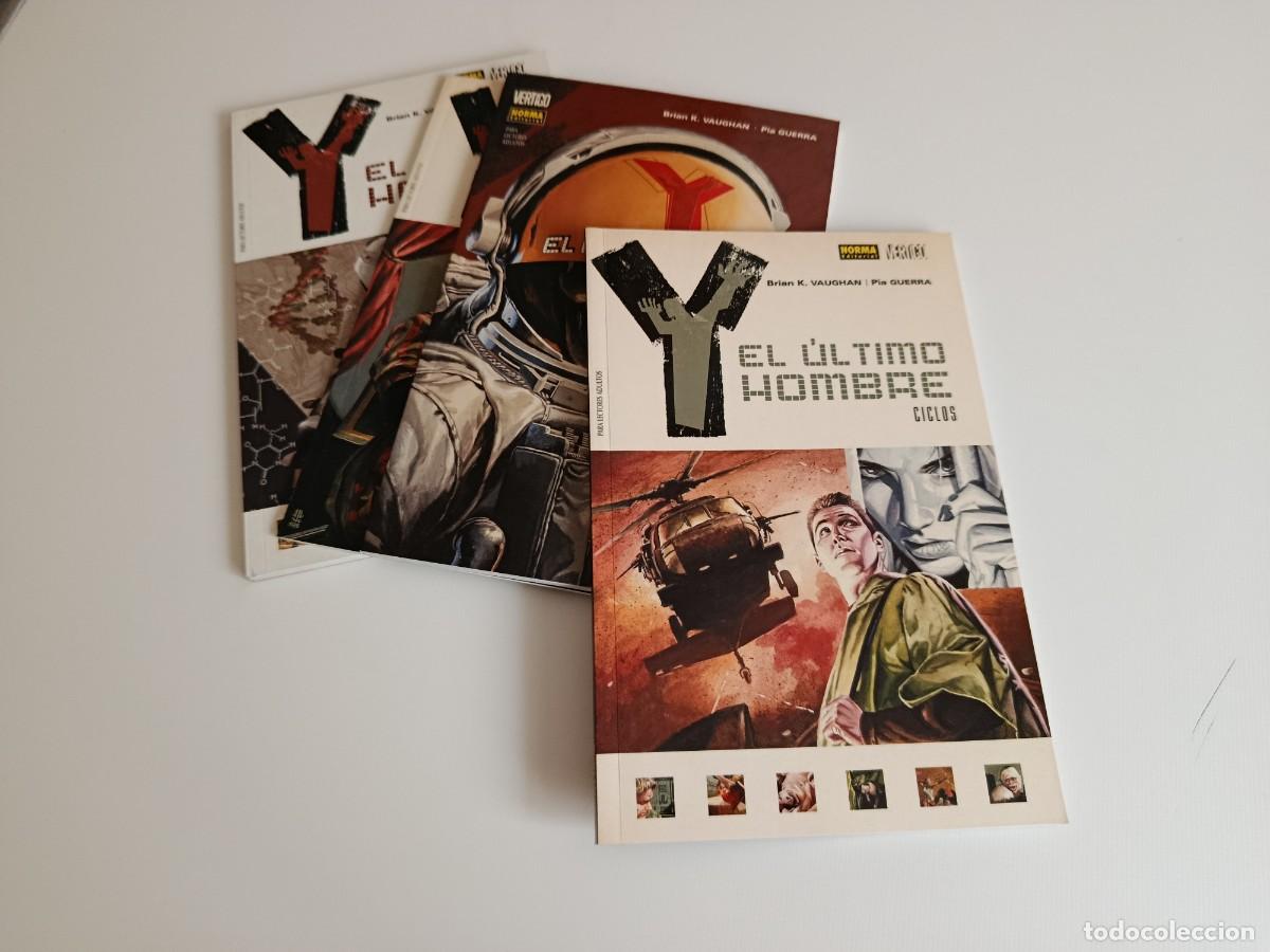 C&oacute;mics: Y EL ULTIMO HOMBRE - 4 NUMEROS OBRA COMPLETA - COLECCION VERTIGO - Ed. NORMA 2003 - PERFECTO ESTADO