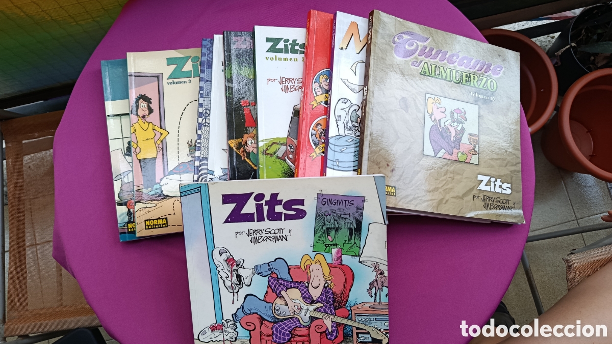 C&oacute;mics: Diez tomos de la serie ZITS