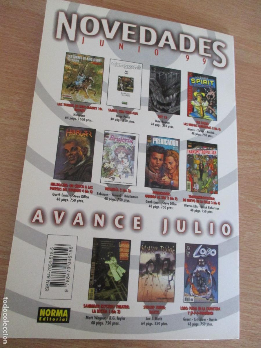 C&oacute;mics: NORMA EDITORIA- PITT, N&ordm;. 12- 1999 - Foto 4