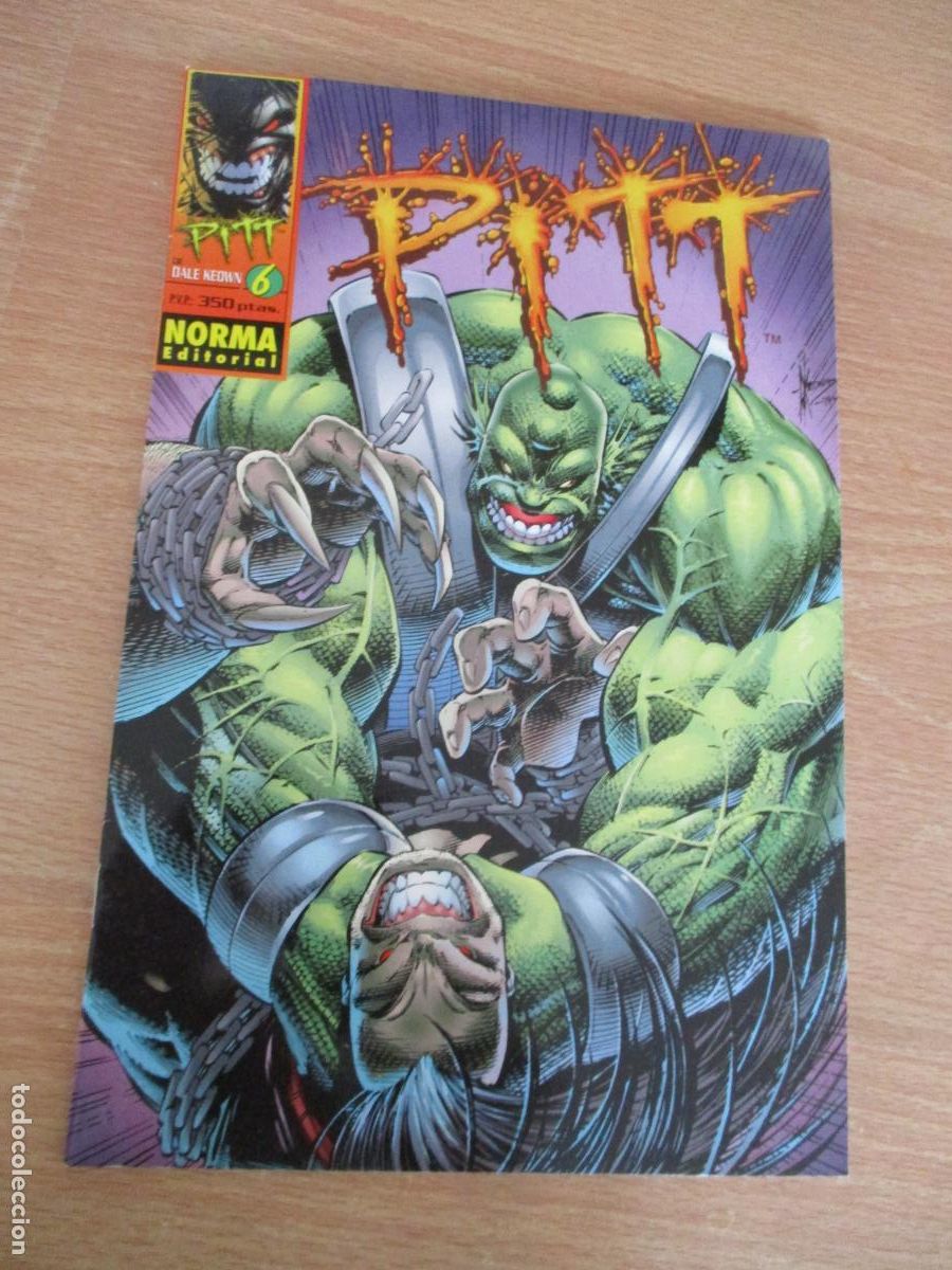 C&oacute;mics: NORMA EDITORIA- PITT, N&ordm;. 6- 1999