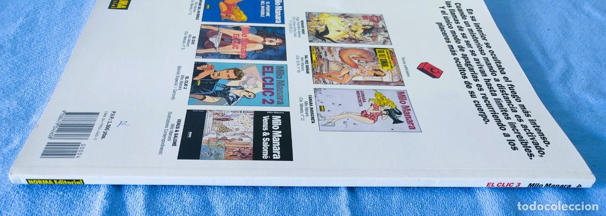 C&oacute;mics: VOLUMEN DE MILO MANARA EL CLIC 3 NORMA EDITORIAL - Foto 3