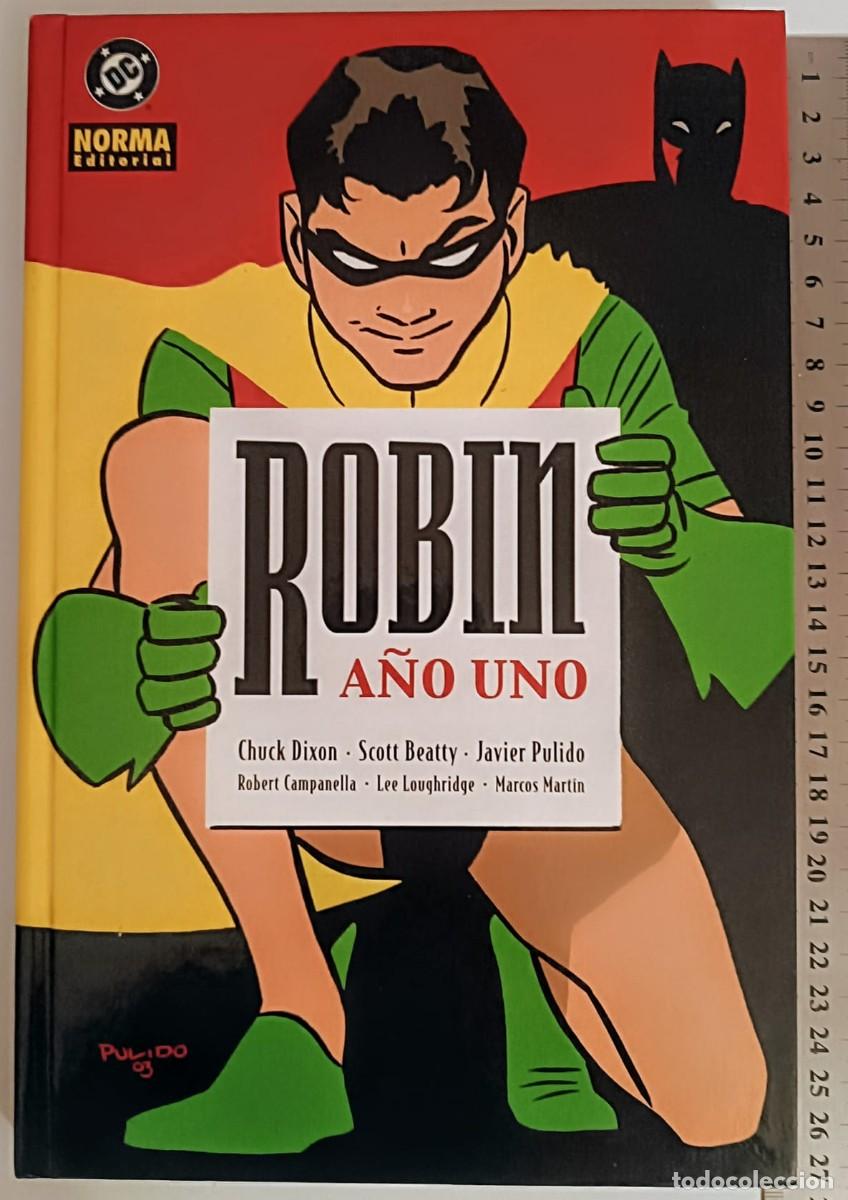 C&oacute;mics: Robin: A&ntilde;o Uno (Chuck Dixon / Javier Pulido) - Norma Editorial - Tapa Dura - Impecable