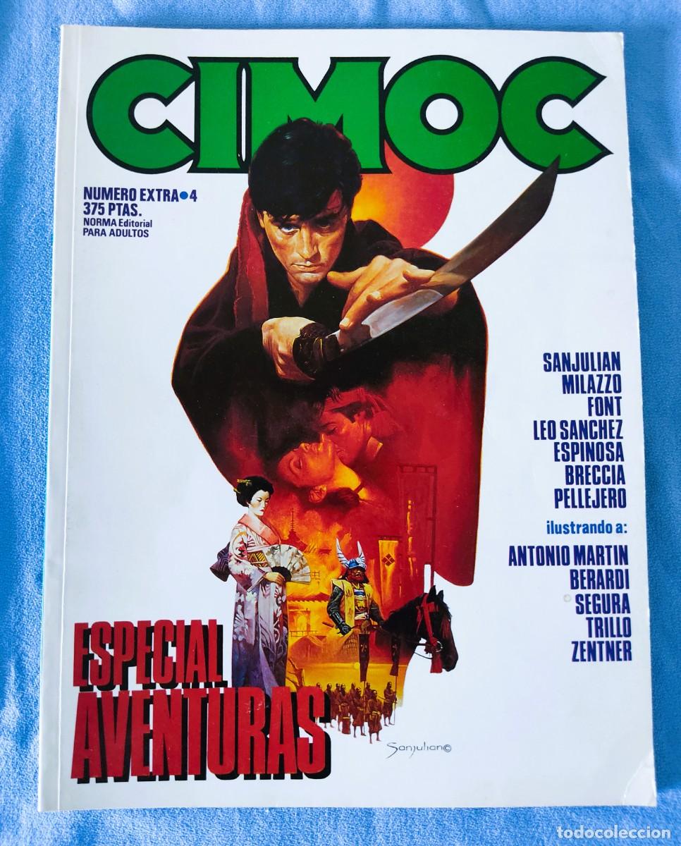 C&oacute;mics: CIMOC NUMERO EXTRA 4 ESPECIAL AVENTURAS NORMA EDITORIAL