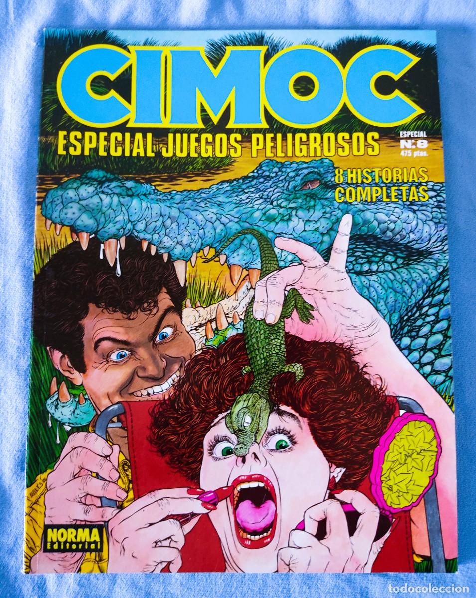 C&oacute;mics: CIMOC NUMERO EXTRA 8 ESPECIAL JUEGOS PELIGROSOS NORMA EDITORIAL