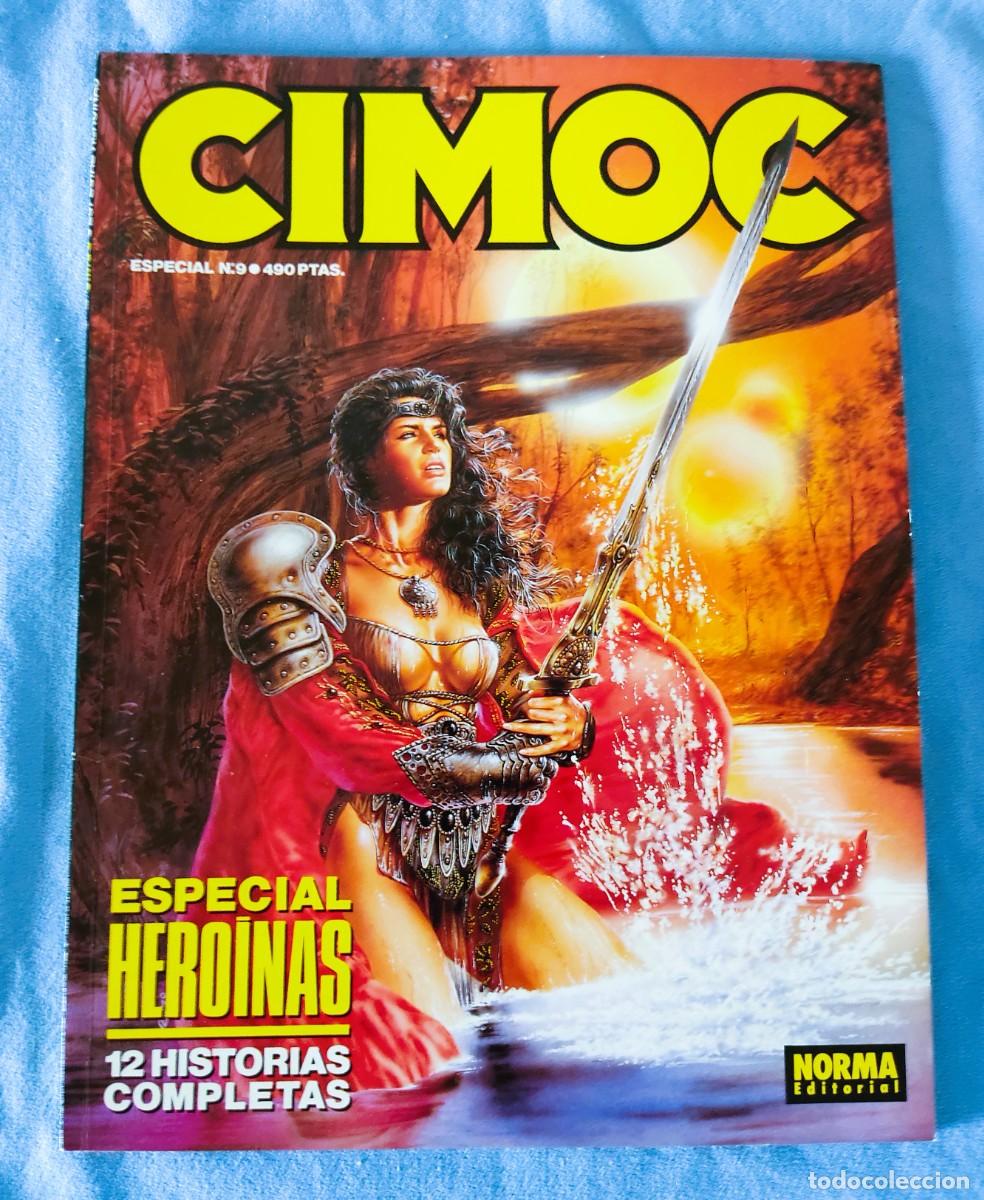 C&oacute;mics: CIMOC NUMERO EXTRA 9 ESPECIAL HEROINAS NORMA EDITORIAL