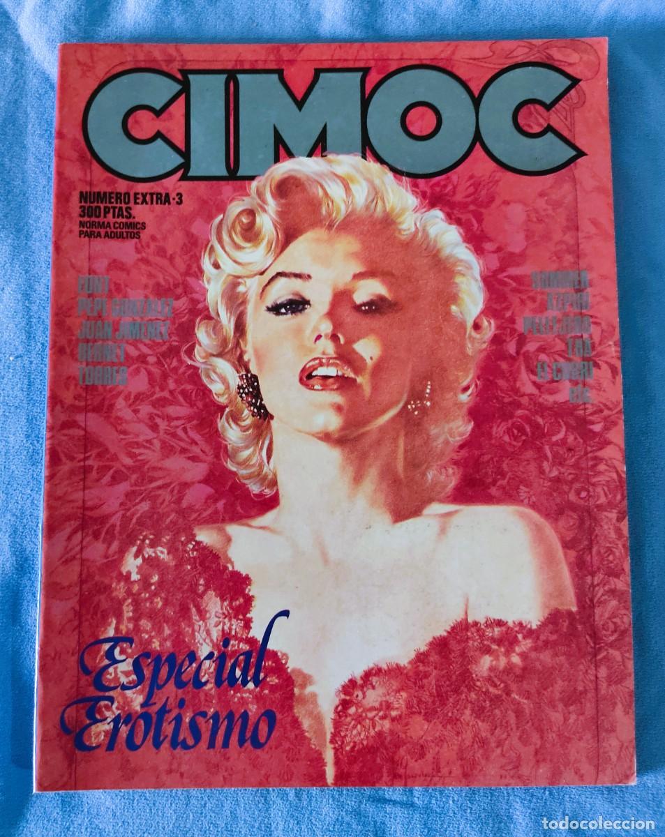 C&oacute;mics: CIMOC NUMERO EXTRA 3 ESPECIAL EROTISMO MARILYN MONROE NORMA EDITORIAL