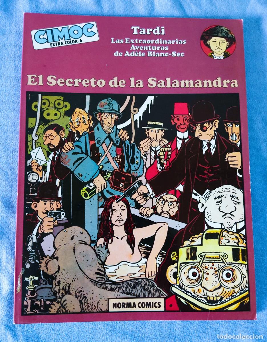C&oacute;mics: CIMOC NUMERO EXTRA COLOR 6 TARDI EL SECRETO DE LA SALAMANDRA NORMA EDITORIAL