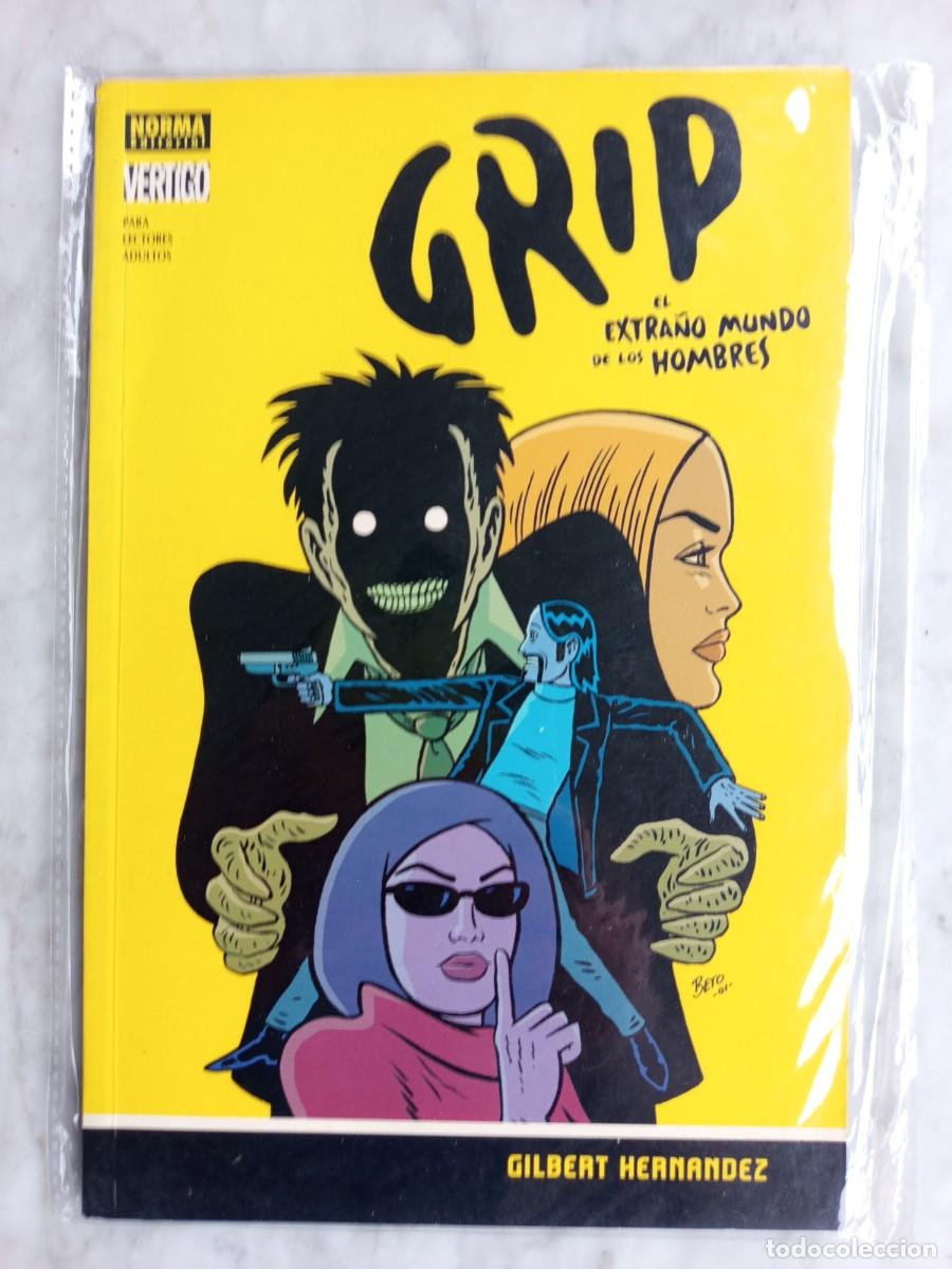 C&oacute;mics: Grip' El Extra&ntilde;o Mundo de los Hombres (Tomo &uacute;nico)
