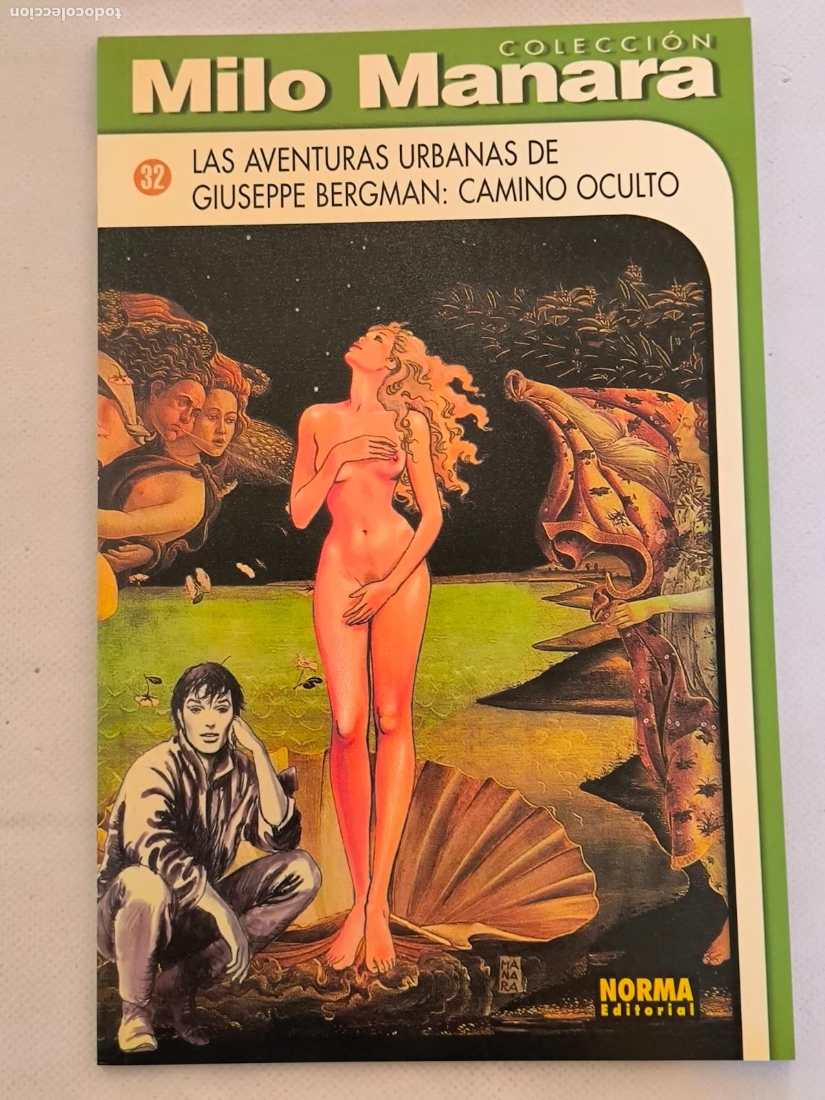C&oacute;mics: LAS AVENTURAS URBANAS DE GIUSEPPE BERGMAN: CAMINO OCULTO - COLECCION MILO MANARA N&ordm; 32 - NORMA (EYw)
