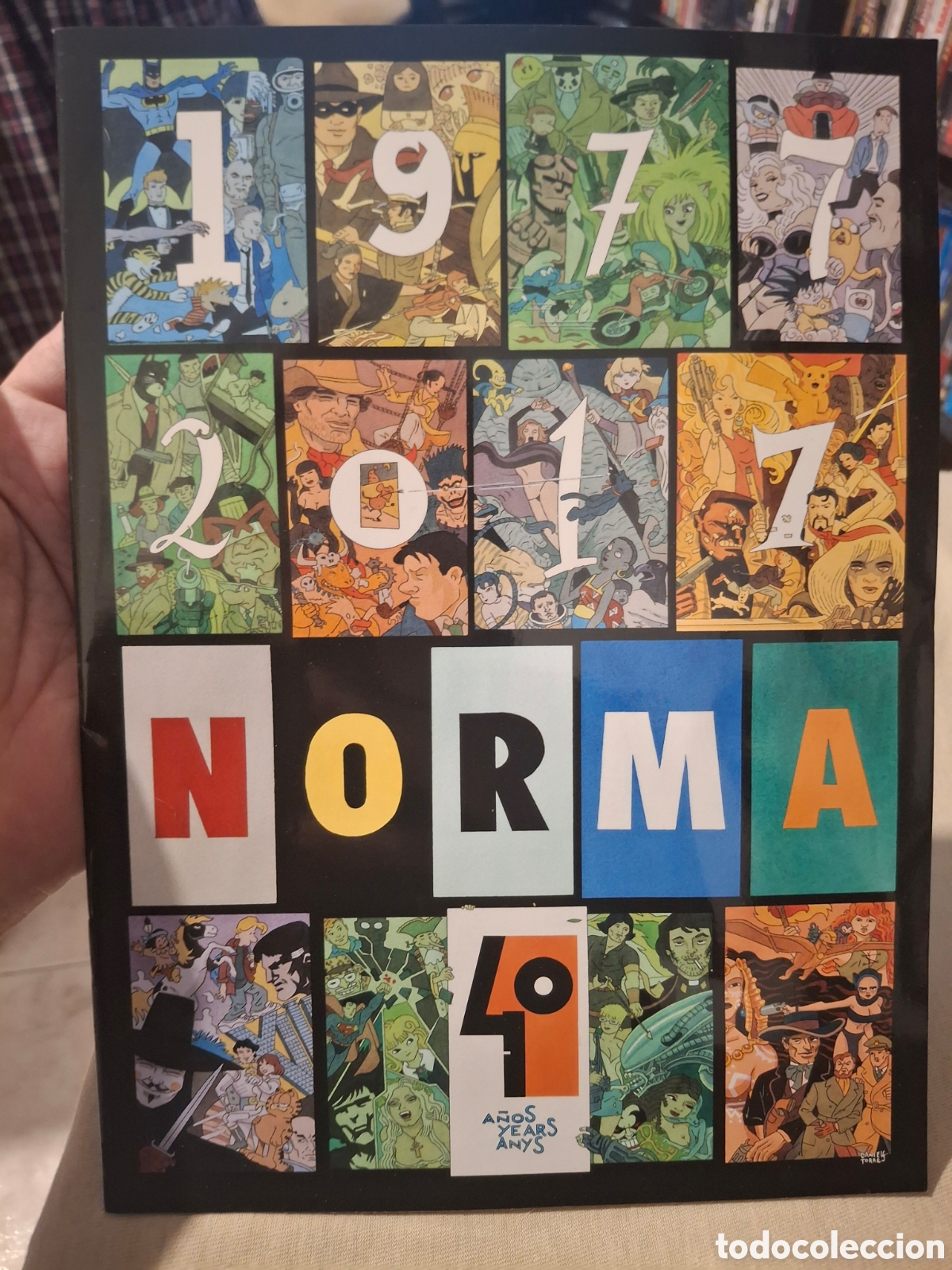 C&oacute;mics: Comics - 1977 - 2017 - Norma - 40 a&ntilde;os - Guion y dibujo Daniel Torres