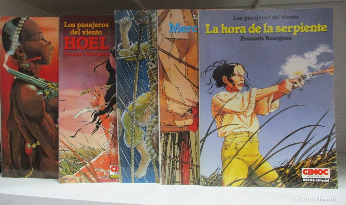 C&oacute;mics: COLECCION COMPLETA - LOS PASAJEROS DEL VIENTO - CINCO TOMOS - CIMOC EXTRA COLOR - NORMA