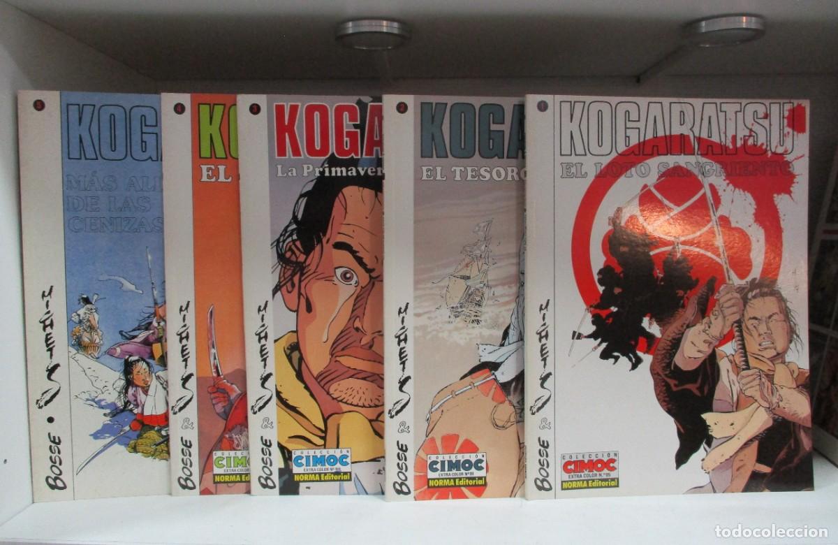 C&oacute;mics: COLECCION COMPLETA - KOGARATSU - BOSSE & MICHETZ - 5 TOMOS - CIMOC EXTRA COLOR - NORMA