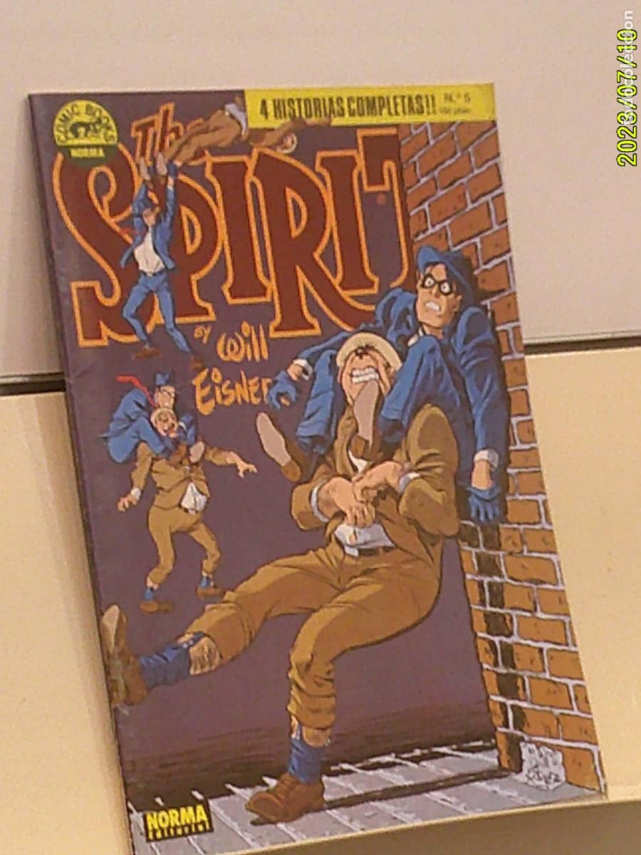 C&oacute;mics: THE SPIRIT N&ordm; 5 BY WILL EISNER 4 HISTORIAS COMPLETAS - COMIC BOOKS NORMA