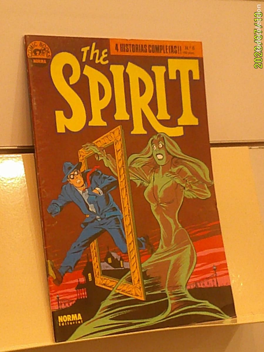 C&oacute;mics: THE SPIRIT N&ordm; 6 BY WILL EISNER 4 HISTORIAS COMPLETAS - COMIC BOOKS NORMA