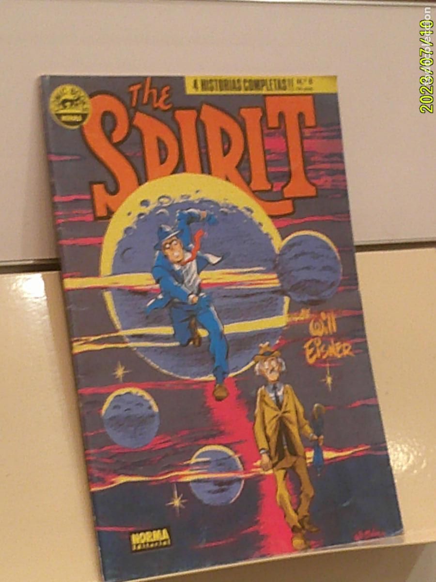 C&oacute;mics: THE SPIRIT N&ordm; 8 BY WILL EISNER 4 HISTORIAS COMPLETAS - COMIC BOOKS NORMA
