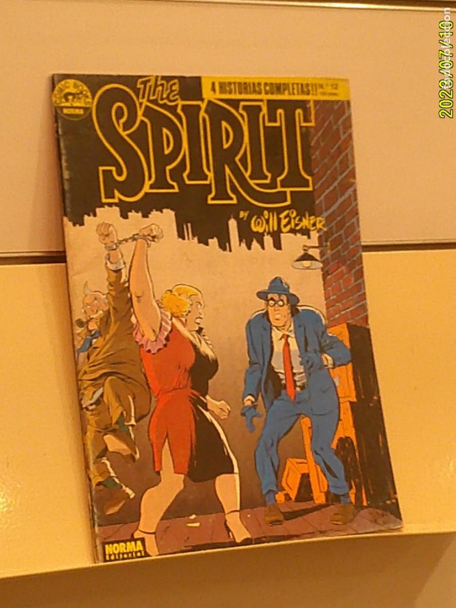 C&oacute;mics: THE SPIRIT N&ordm; 12 BY WILL EISNER 4 HISTORIAS COMPLETAS - COMIC BOOKS NORMA