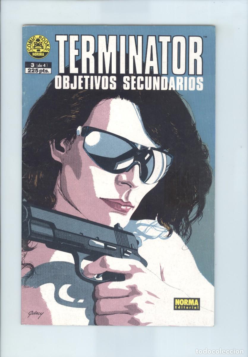 C&oacute;mics: Norma. Terminator. Objetivos secundarios. 3