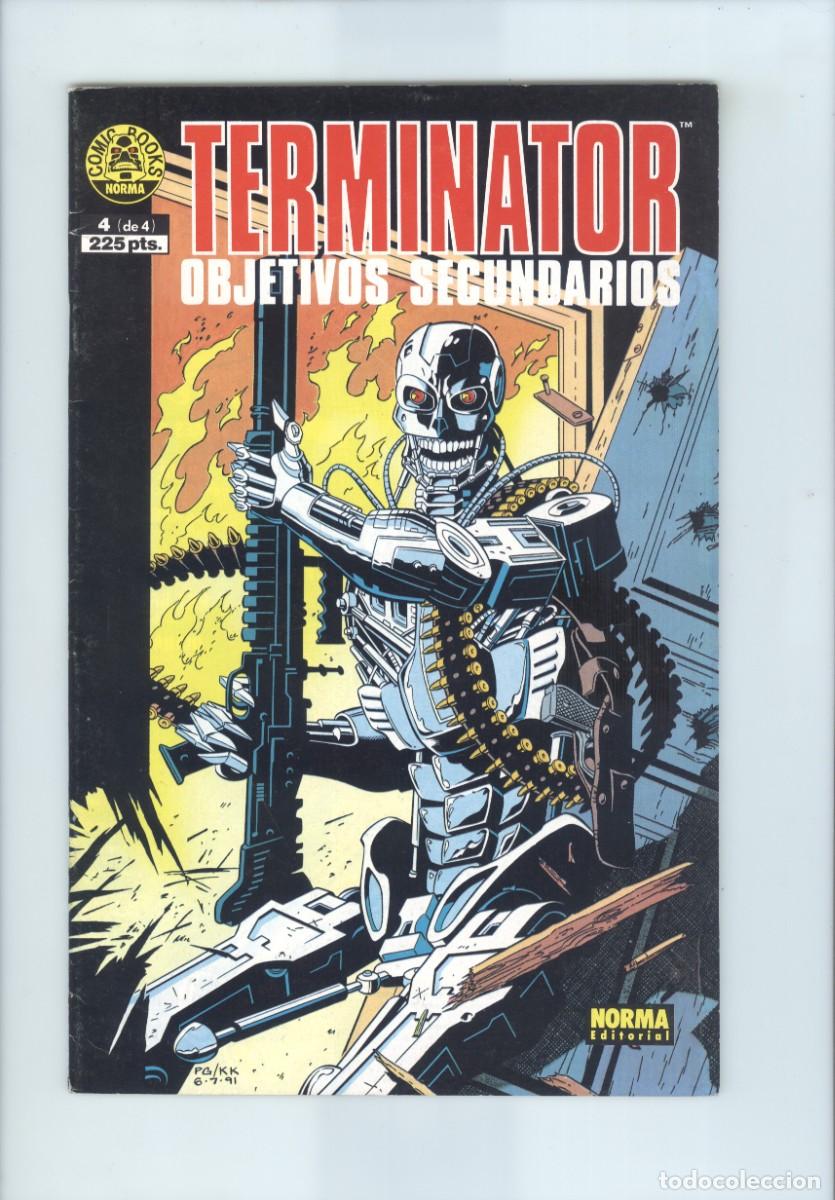 C&oacute;mics: Norma. Terminator. Objetivos secundarios. 4