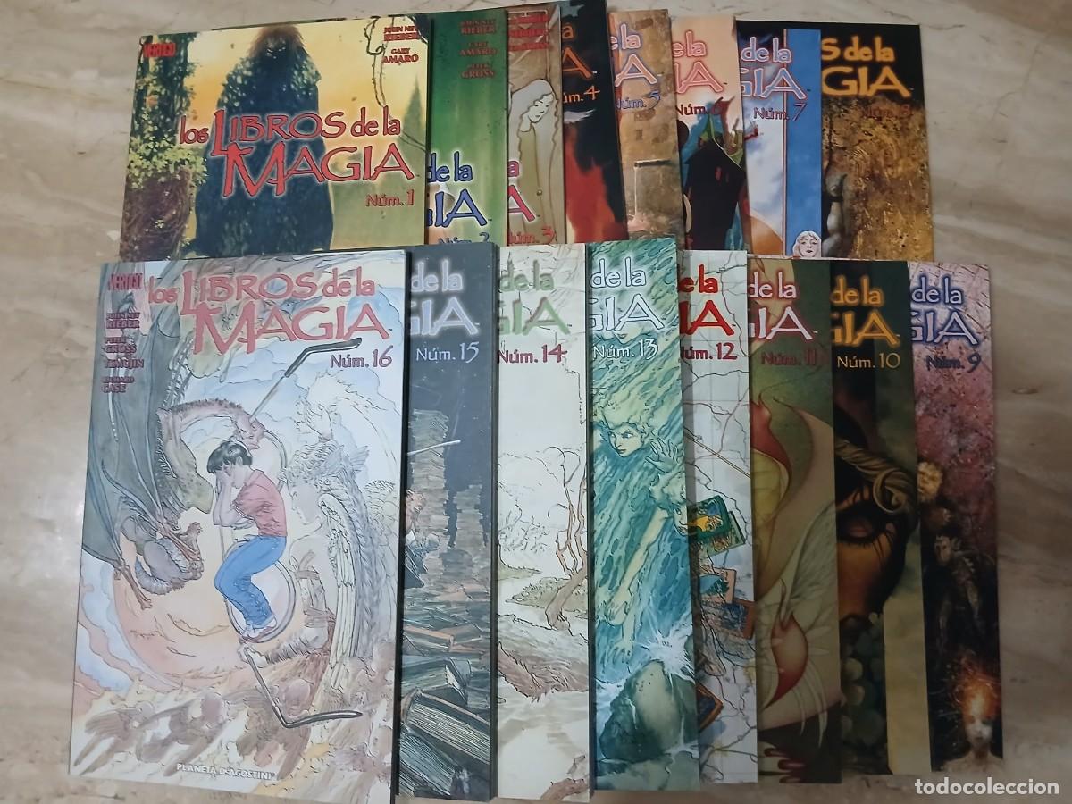 C&oacute;mics: Los libros de la magia completa 16 tomos norma editorial estado como nuevo