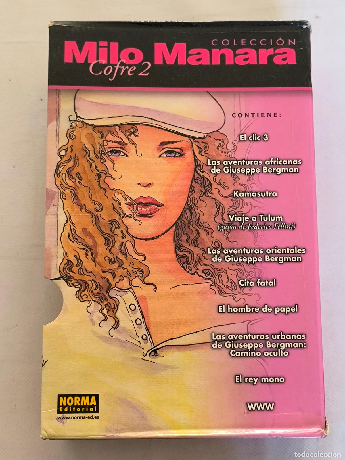 Comics : COFRE 2 - COLECCION MILO MANARA - NO INCLUYE COMICS - NORMA (141)