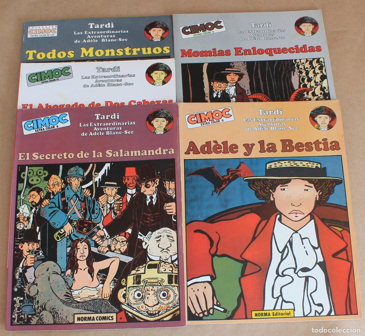 C&oacute;mics: TARDI - Cimoc Extra Color 0 4 6 13 124 - Adele..,Momias..,El secreto..,Ahogado..,Todos.. - y sueltos