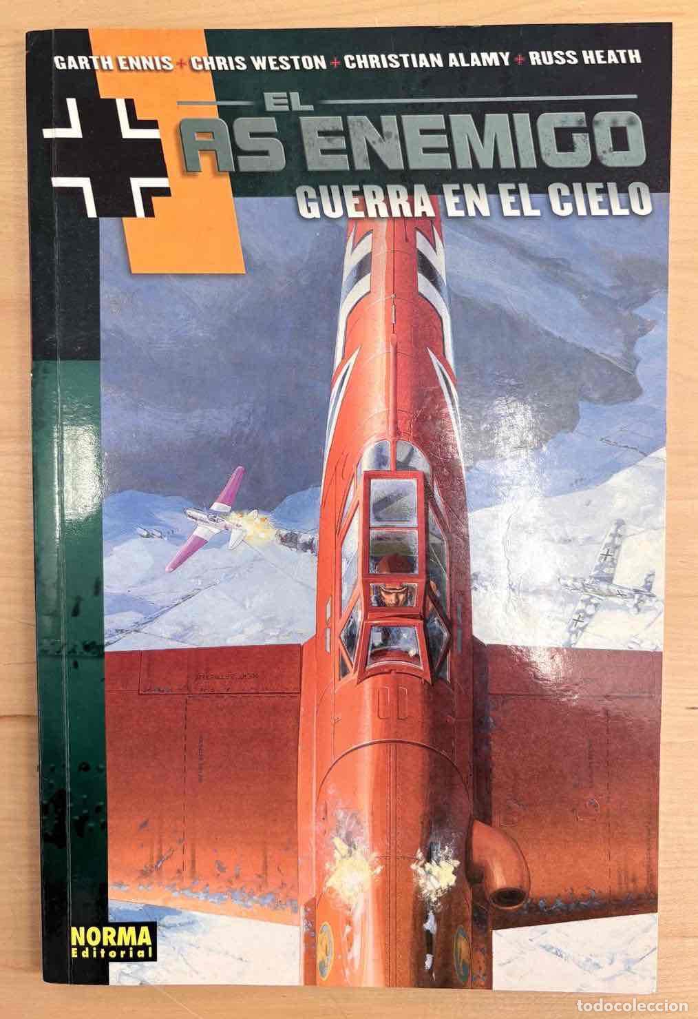 C&oacute;mics: EL AS ENEMIGO: GUERRA EN EL CIELO. NORMA, 2003 - Foto 1