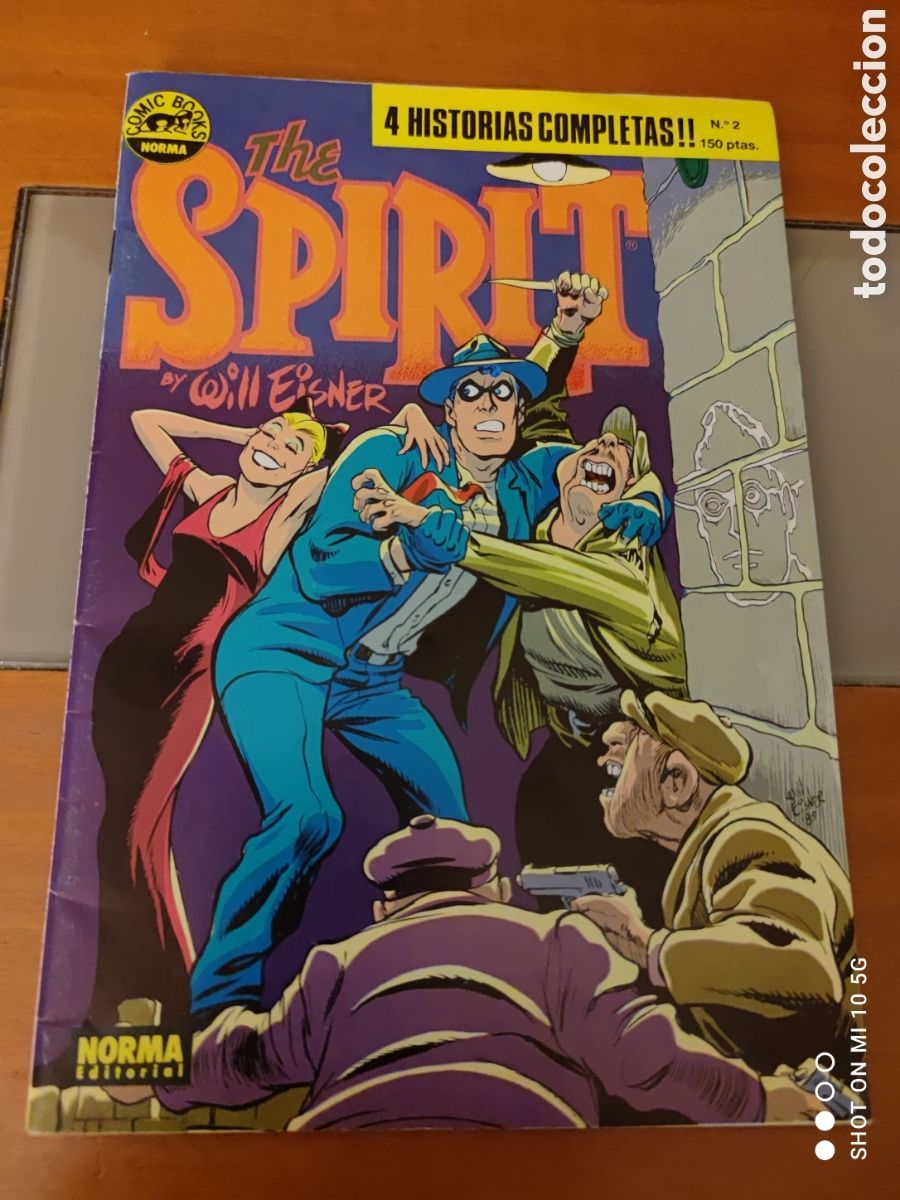 C&oacute;mics: Lote 3 Comics The Spirit-Will Eisner(Norma Editorial)-Numeros 2,3 y5 - Foto 2