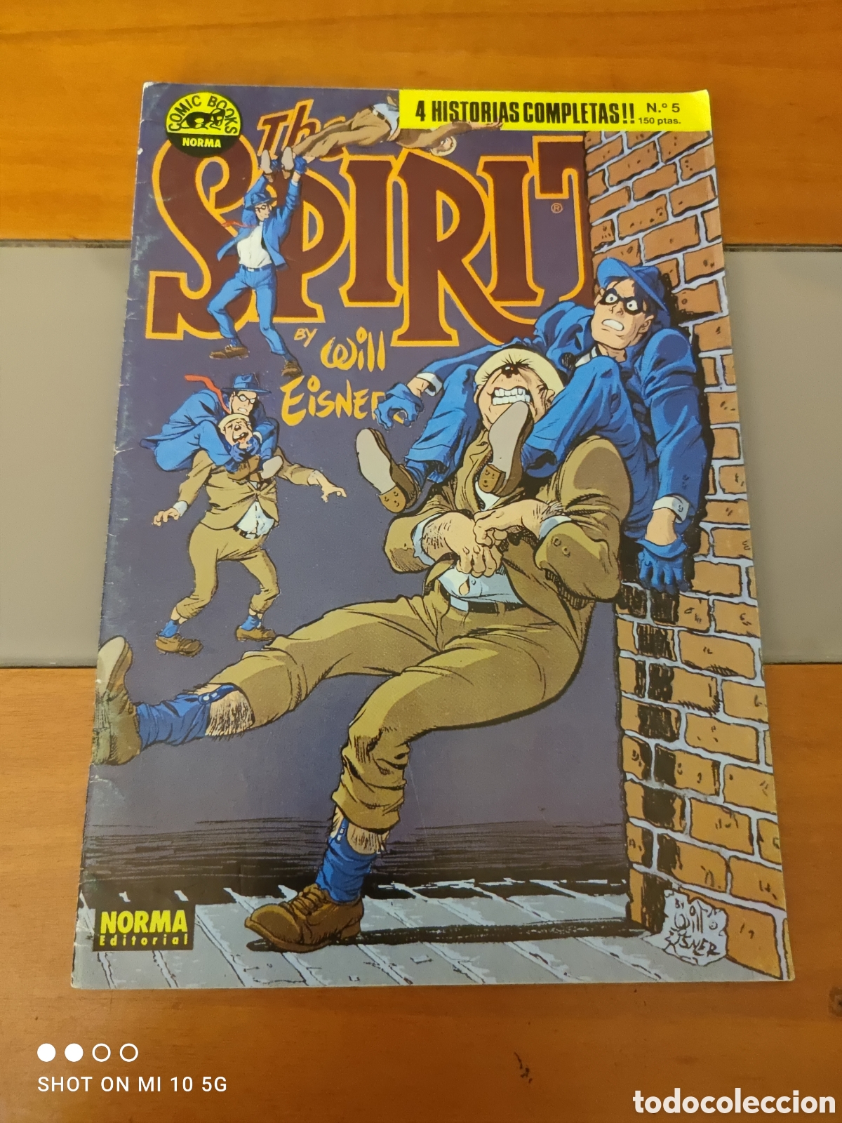 C&oacute;mics: Lote 3 Comics The Spirit-Will Eisner(Norma Editorial)-Numeros 2,3 y5 - Foto 4
