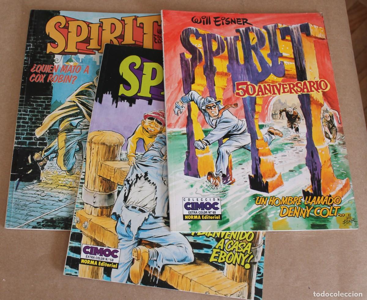 C&oacute;mics: CIMOC EXTRA COLOR SPIRIT - 32 &iquest;Quien mato.., 58 &iexcl;Bienvenido a.., 69 50 Aniversario - Muy B Estado