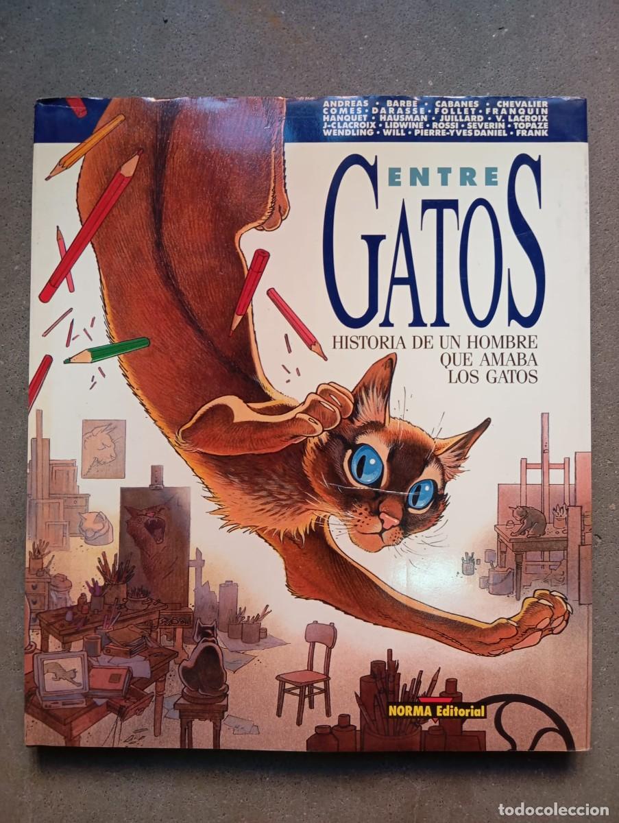 C&oacute;mics: Entre gatos. Historia de un hombre que amaba los gatos / VVAA/Norma ed.1990