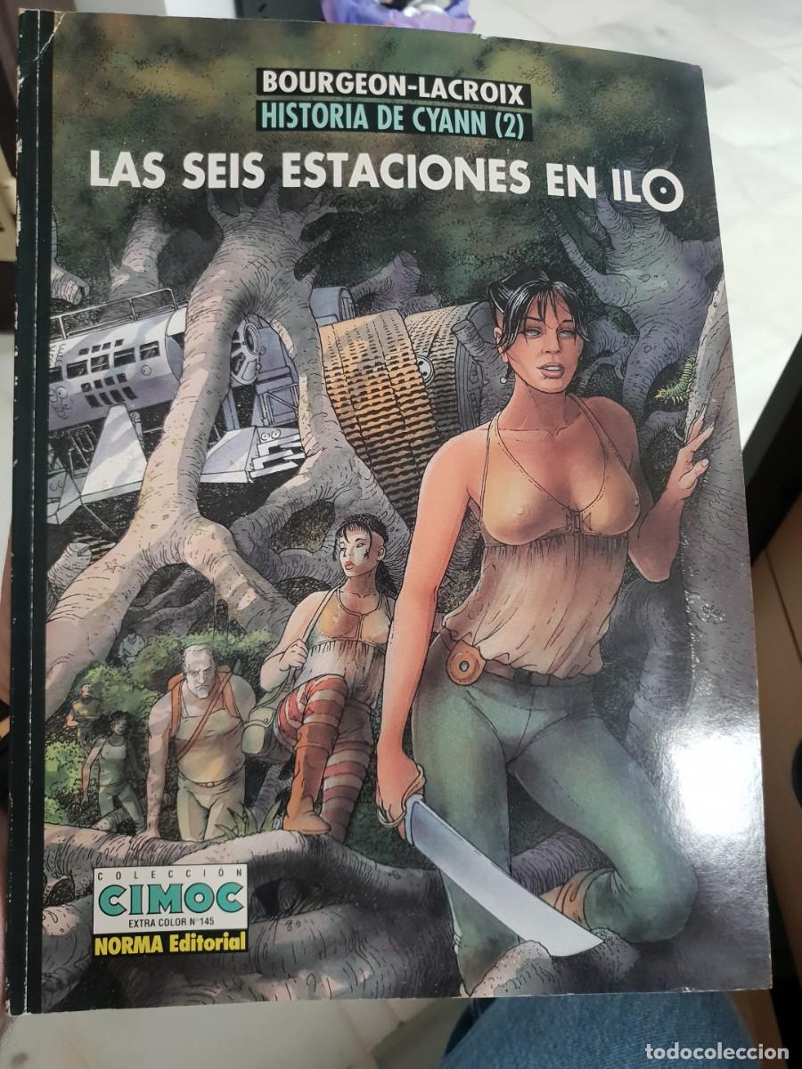 C&oacute;mics: Las seis estaciines en ilo/ historia de cyann 2 / bourgeon/ lacroix cimoc