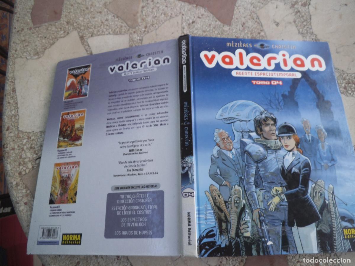 C&oacute;mics: valerian, n&ordm; 4, agente espacio temporal, norma editores, 23x30, tapa dura, 2007, 200 paginas