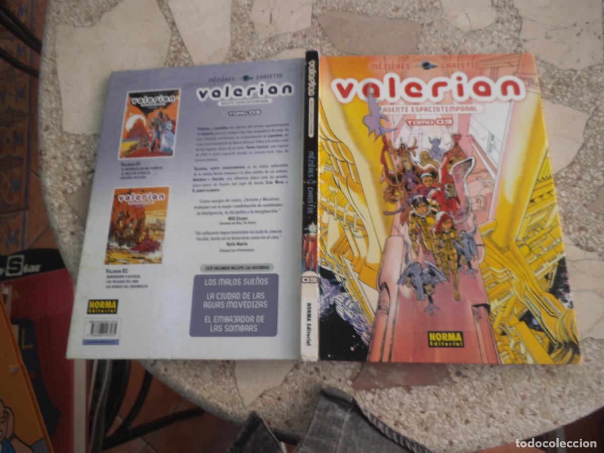 C&oacute;mics: valerian, n&ordm; 03, agente espacio temporal, norma editores, 23x30, tapa dura, 2007, 152 paginas