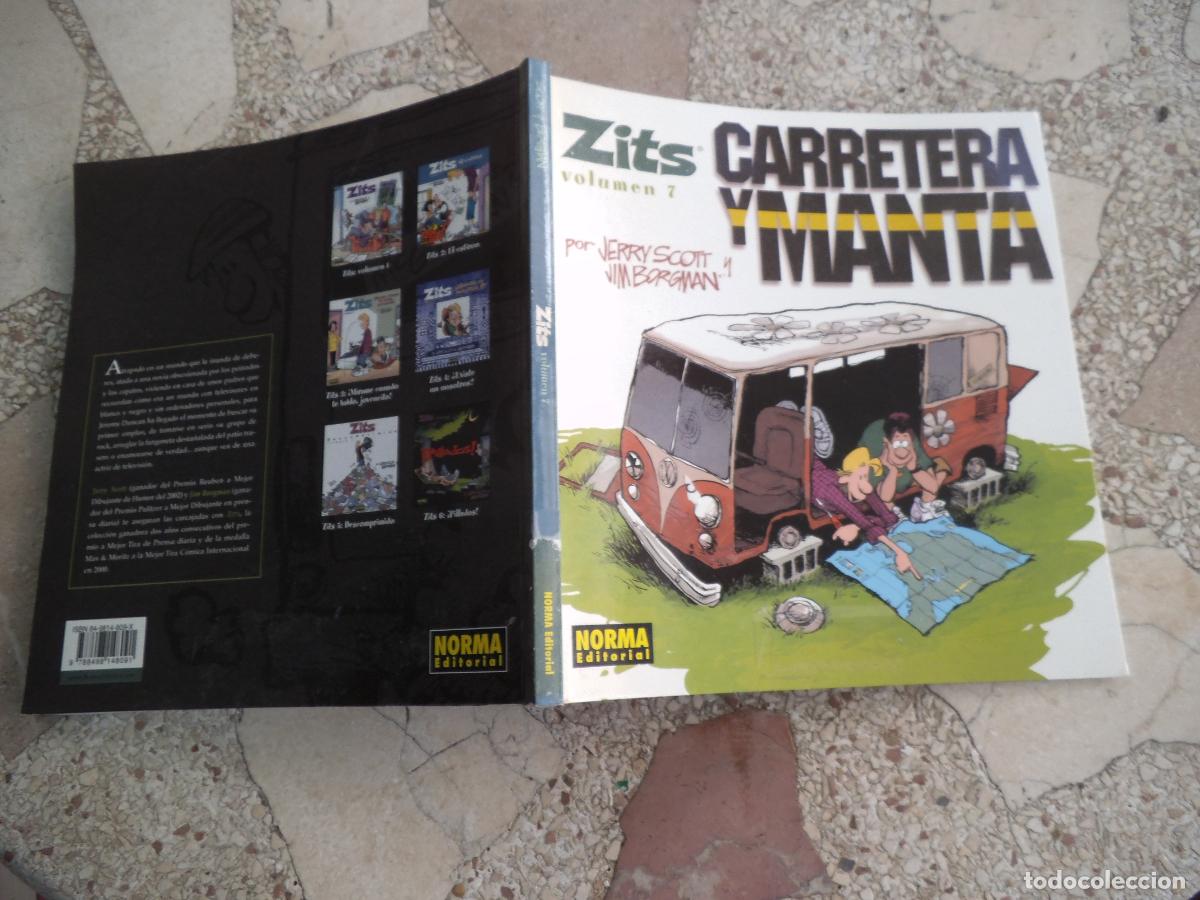 C&oacute;mics: zits, n&ordm; 7, carretera y manta ,norma editores, 23x22, tapa blanda, 2006, 128 paginas
