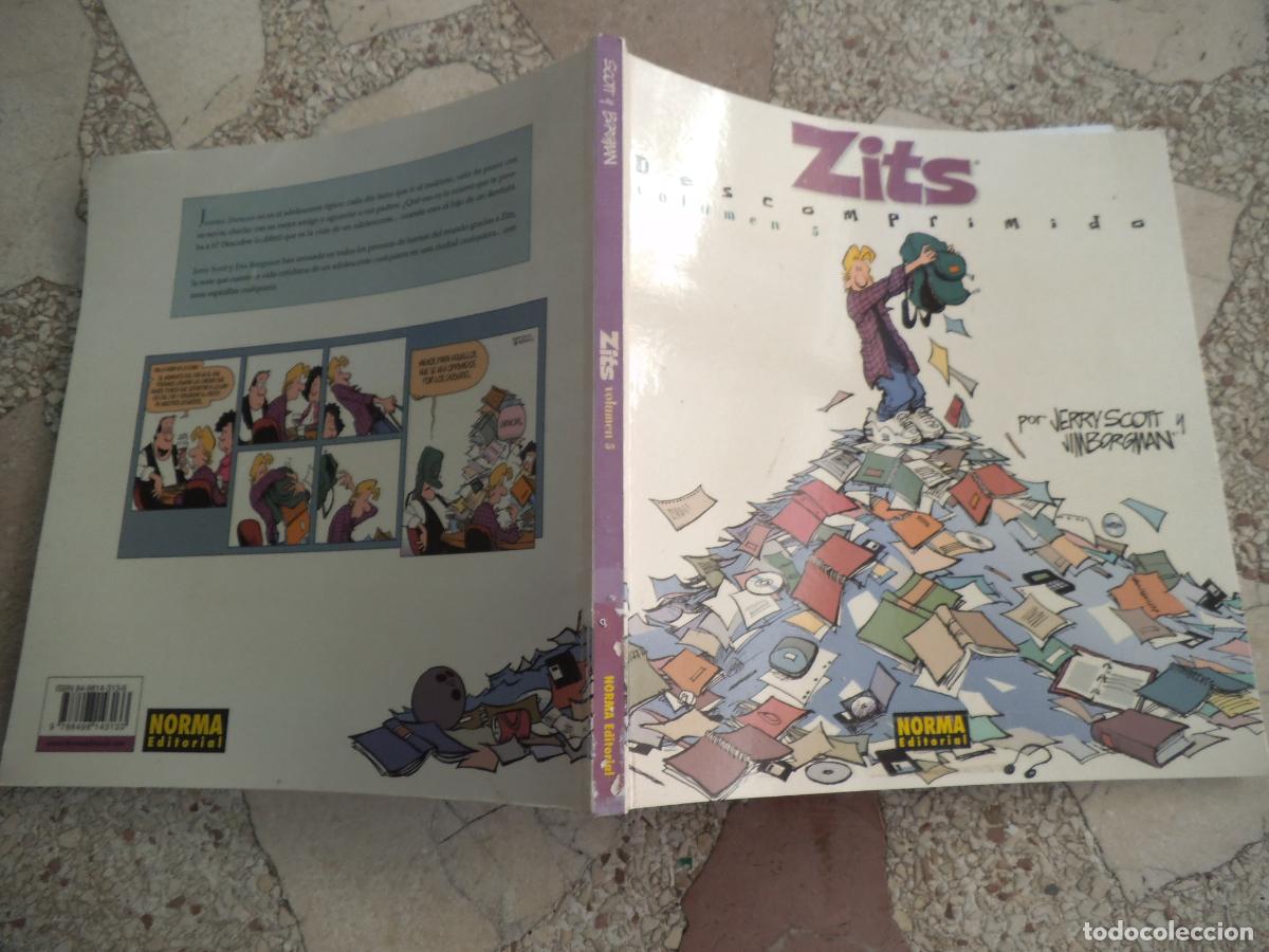 C&oacute;mics: zits, n&ordm; 5, descomprimido ,norma editores, 23x22, tapa blanda, 2006, 128 paginas, jerry scott